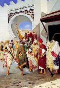 unknow artist Arab or Arabic people and life. Orientalism oil paintings  533 Germany oil painting artist